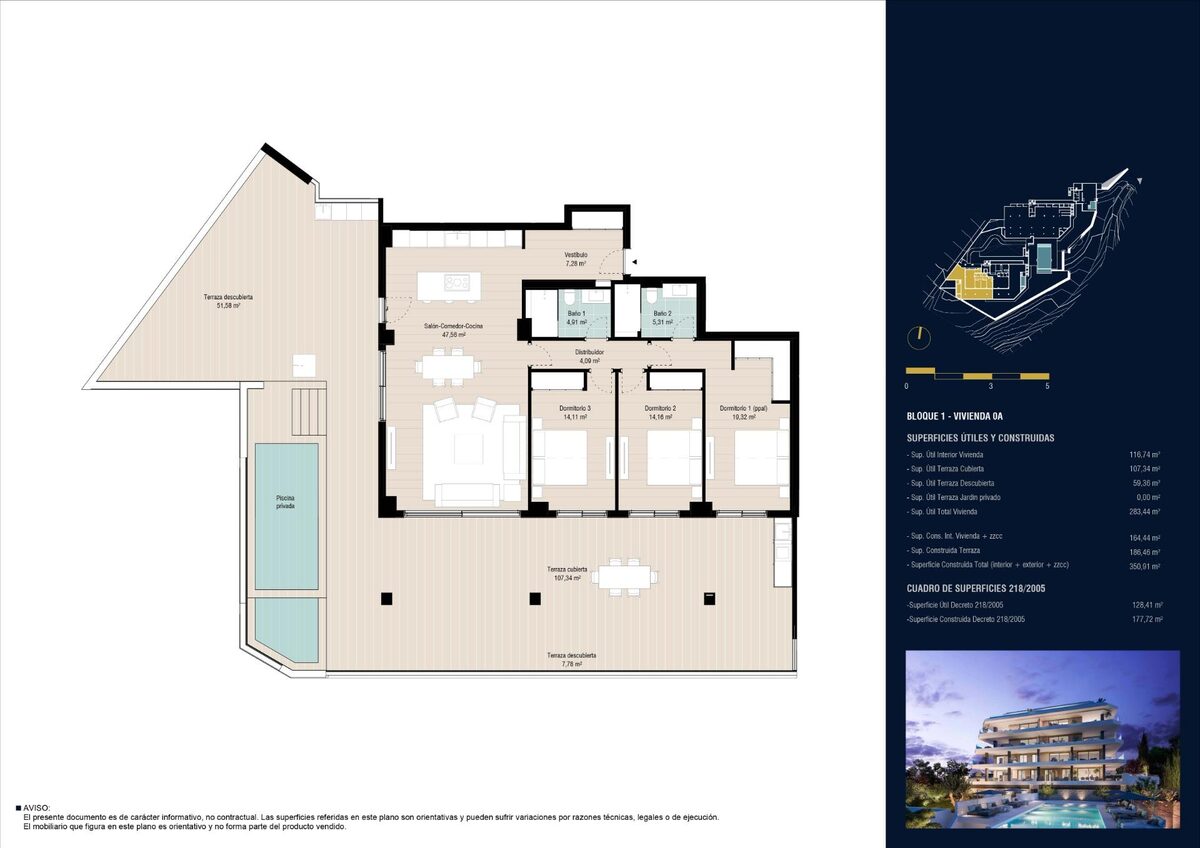 Apartamenty z 3 sypialniami, 177m² w Fuengirola, Hiszpania [ID: 0137-SP1885]