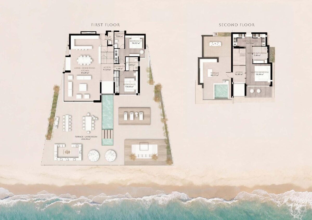 Penthouse with 3 bedrooms, 202m² in Estepona, Spain [ID: 0137-SP1884]