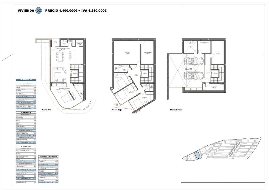 Apartament z 3 sypialniami, 218m² w Calpe, Hiszpania [ID: 0152-554745_216488]