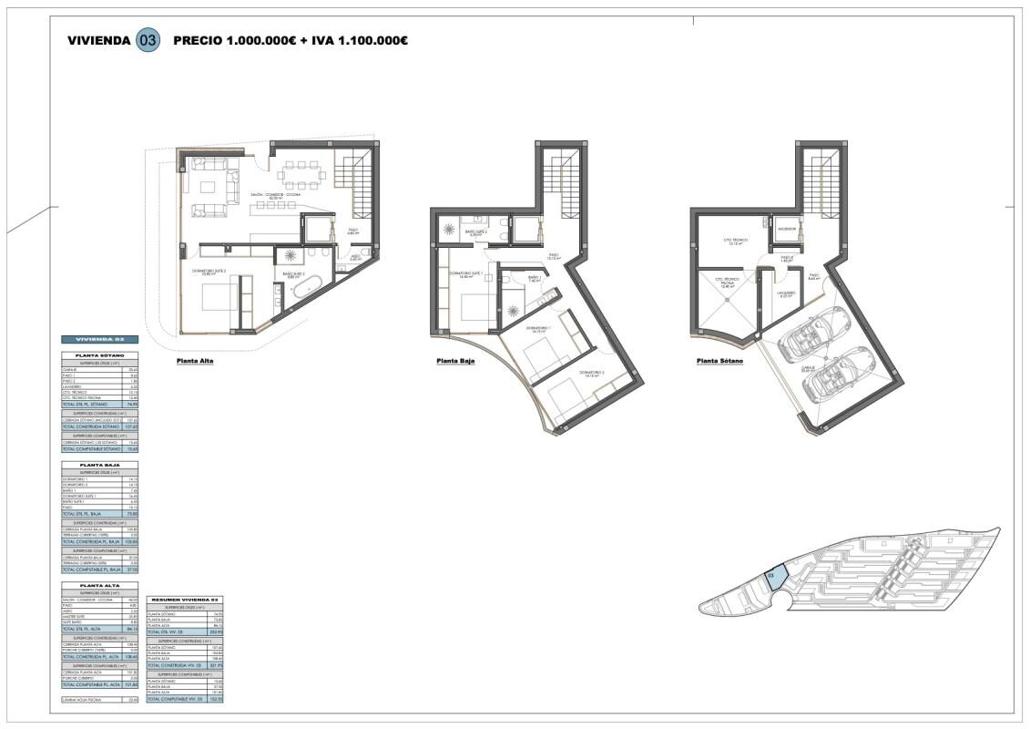 Apartament z 3 sypialniami, 218m² w Calpe, Hiszpania [ID: 0152-554745_216488]