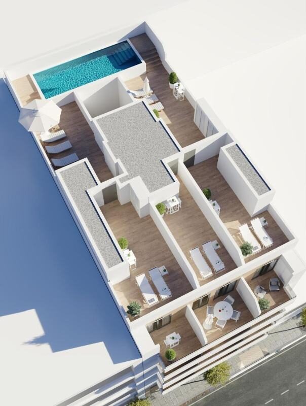 Apartament z 1 sypialnią, 61m² w Torrevieja, Hiszpania [ID: 0152-531066]