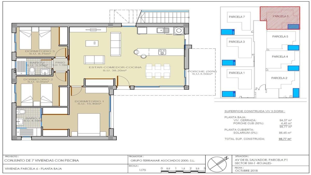 Villa with 3 bedrooms, 99m² in Rojales, Spain [ID: 0152-400756_400742]