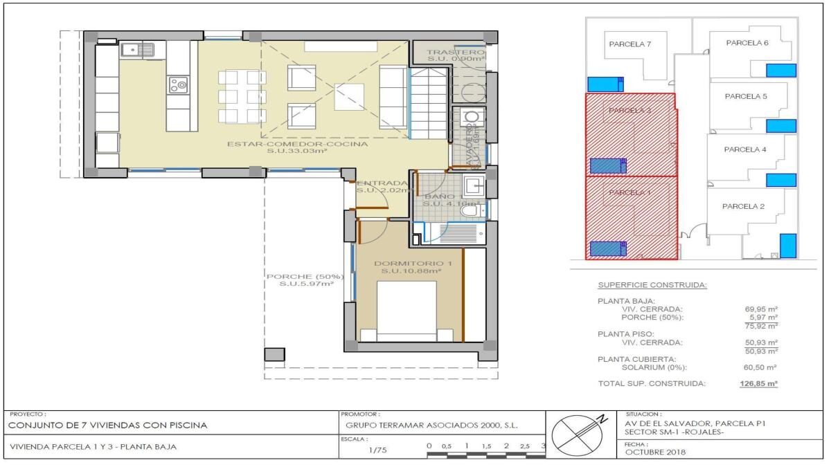 Вілла з 3 спальнями, 115м² в Рохалес, Іспанія [ID: 0152-400728_192099]
