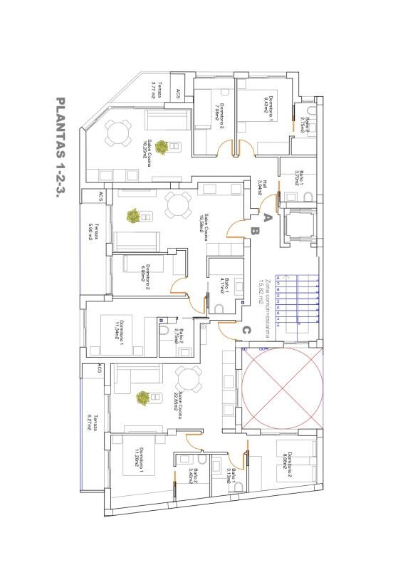 Apartament z 2 sypialniami, 60m² w Guardamar del Segura, Hiszpania [ID: 0152-324838_67984]