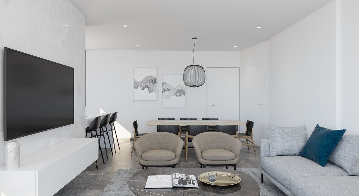 Apartment with 2 bedrooms, 82.00m² in agios-ioannis, Cyprus [ID: 0602-1075]