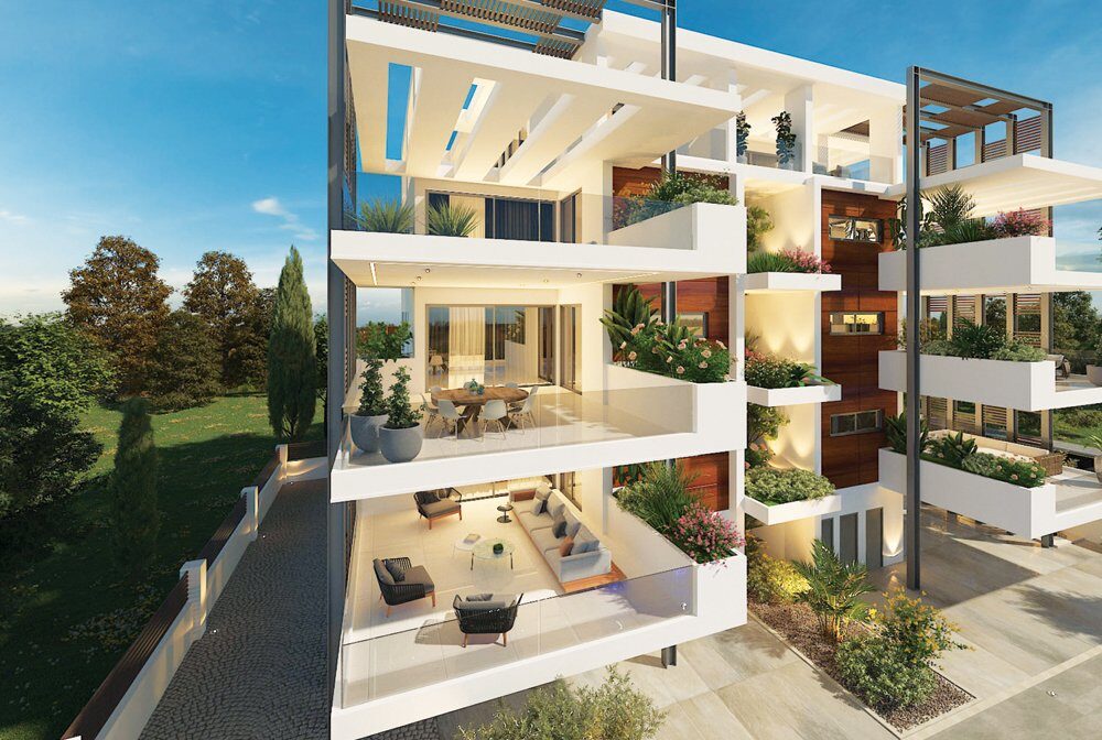 Пентхаус с 2 спальнями, 78.00м² в universal, Кипр [ID: 0602-1122]