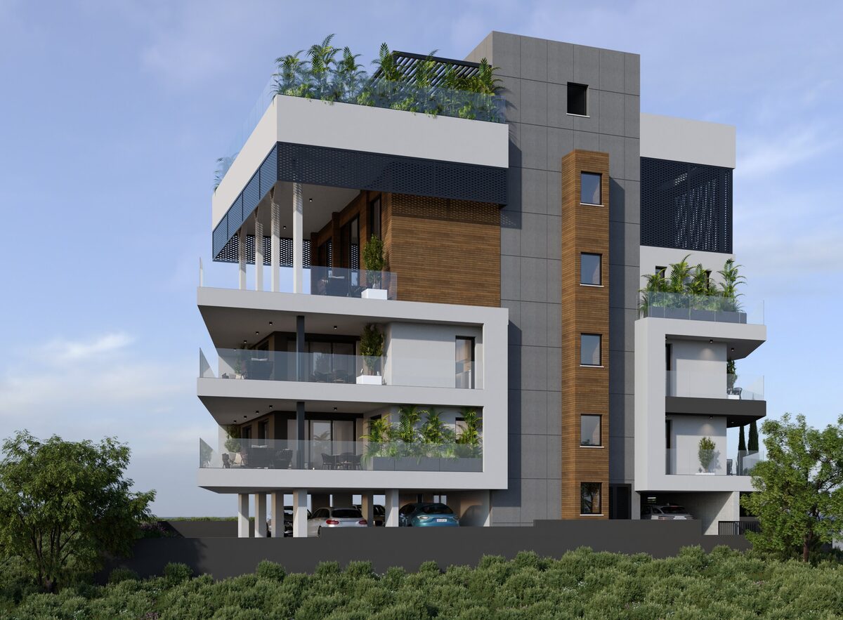 Квартира с 2 спальнями, 88.00м² в agios-athanasios, Кипр [ID: 0602-1187]