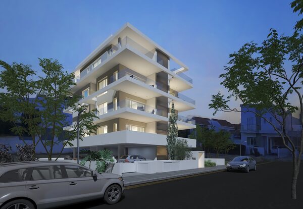 Apartament w mesa-geitonia, Cypr, 126.00m²