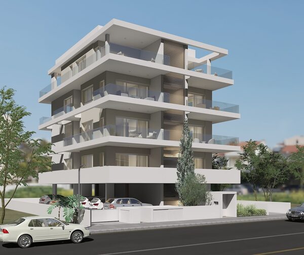Apartament w mesa-geitonia, Cypr, 126.00m² - obraz 2
