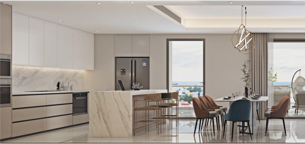 Квартира з 3 спальнями, 143.00м² в potamos-germasogeias, Кіпр [ID: 0602-1279]