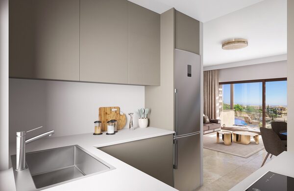 Apartament w aphrodite-hills-kouklia, Cypr, 105.30m² - obraz 3