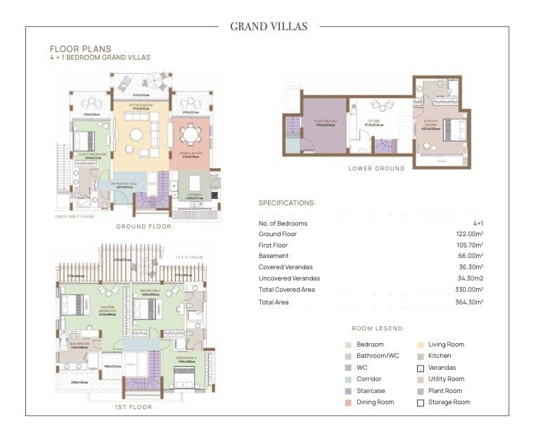 houses з 4 спальнями, 364.00м² в aphrodite-hills-kouklia, Кіпр [ID: 0602-1452]