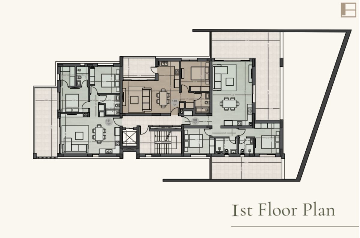 Квартира з 2 спальнями, 94.00м² в germasogeia, Кіпр [ID: 0602-1480]