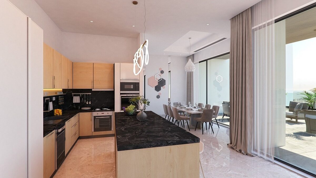 Квартира з 2 спальнями, 95.00м² в agios-tychon, Кіпр [ID: 0602-1562]