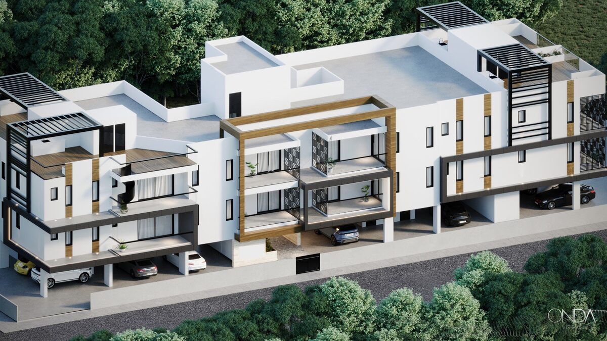 Penthouse z 2 sypialniami, 82.00m² w livadia, Cypr [ID: 0602-1625]