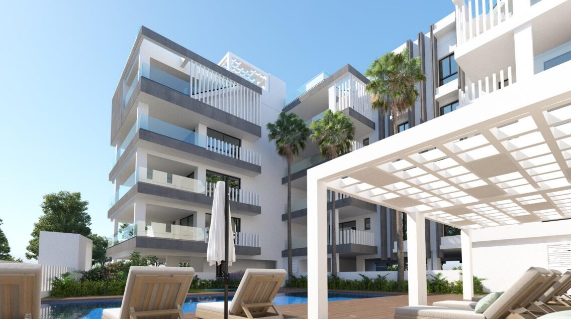 Apartament z 2 sypialniami, 80.00m² w aradippou, Cypr [ID: 0602-1699]