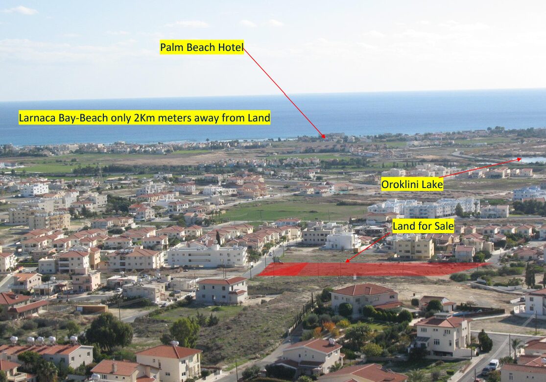 Land in oroklini, Cyprus [ID: 0602-1774]