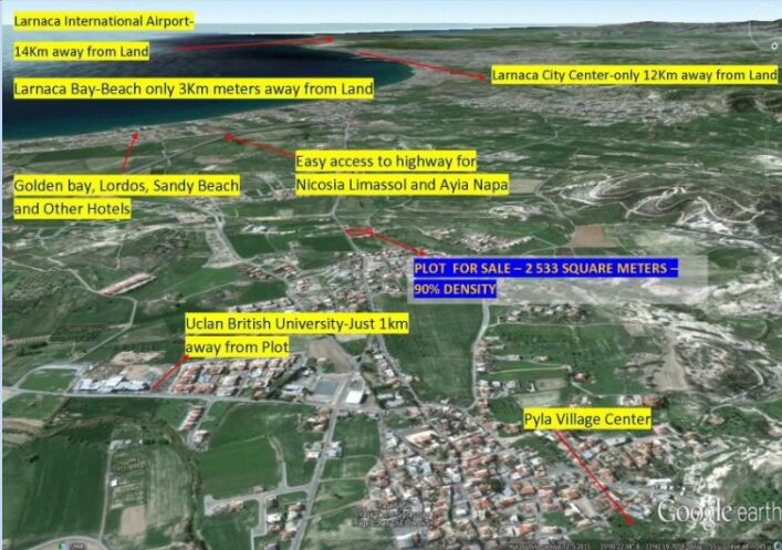 Działka w pyla, Cypr [ID: 0602-1775]
