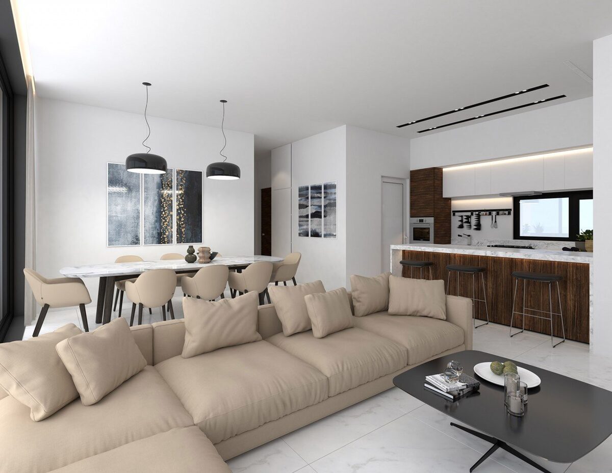 Apartament z 3 sypialniami, 118.00m² w agios-athanasios, Cypr [ID: 0602-2108]