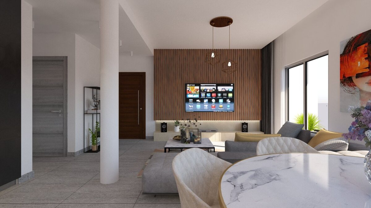 Apartament z 2 sypialniami, 80.00m² w apostolos-andreas, Cypr [ID: 0602-2462]