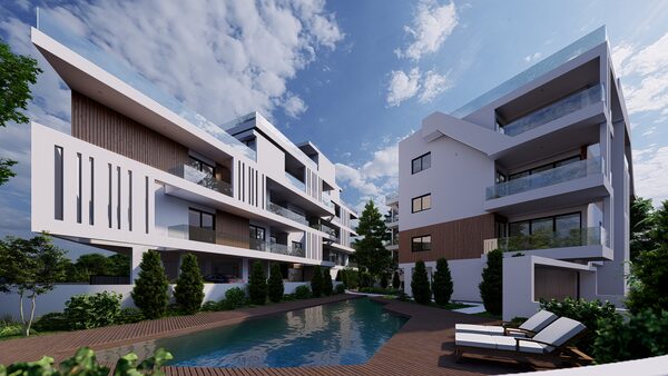 Apartament w potamos-germasogeias, Cypr, 112.00m² - obraz 4