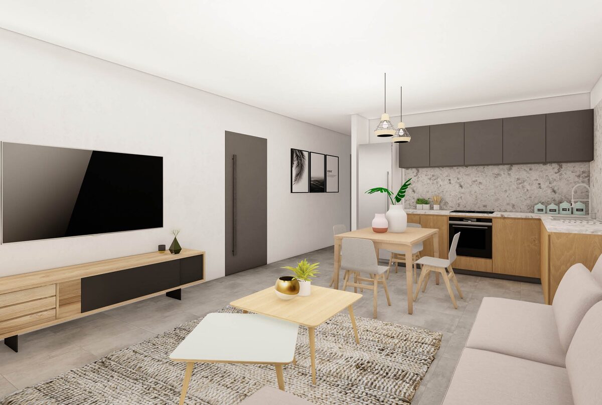 Квартира з 2 спальнями, 88.00м² в parekklisia, Кіпр [ID: 0602-2511]