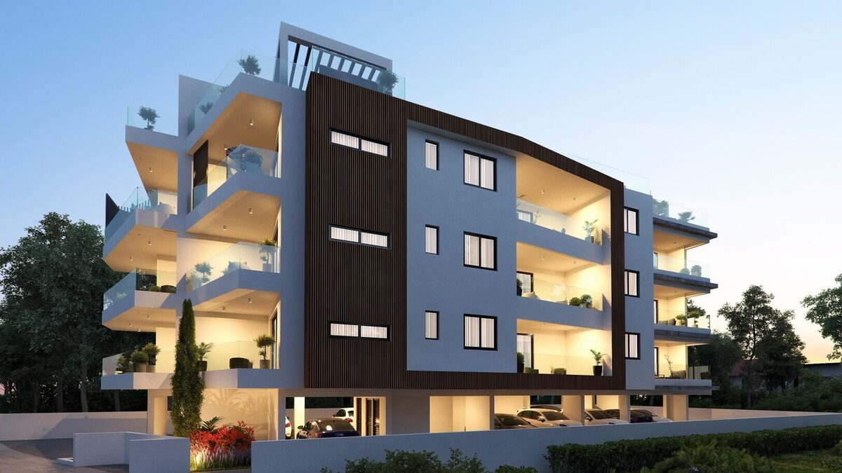 Penthouse with 2 bedrooms, 85.00m² in aradippou, Cyprus [ID: 0602-2596]