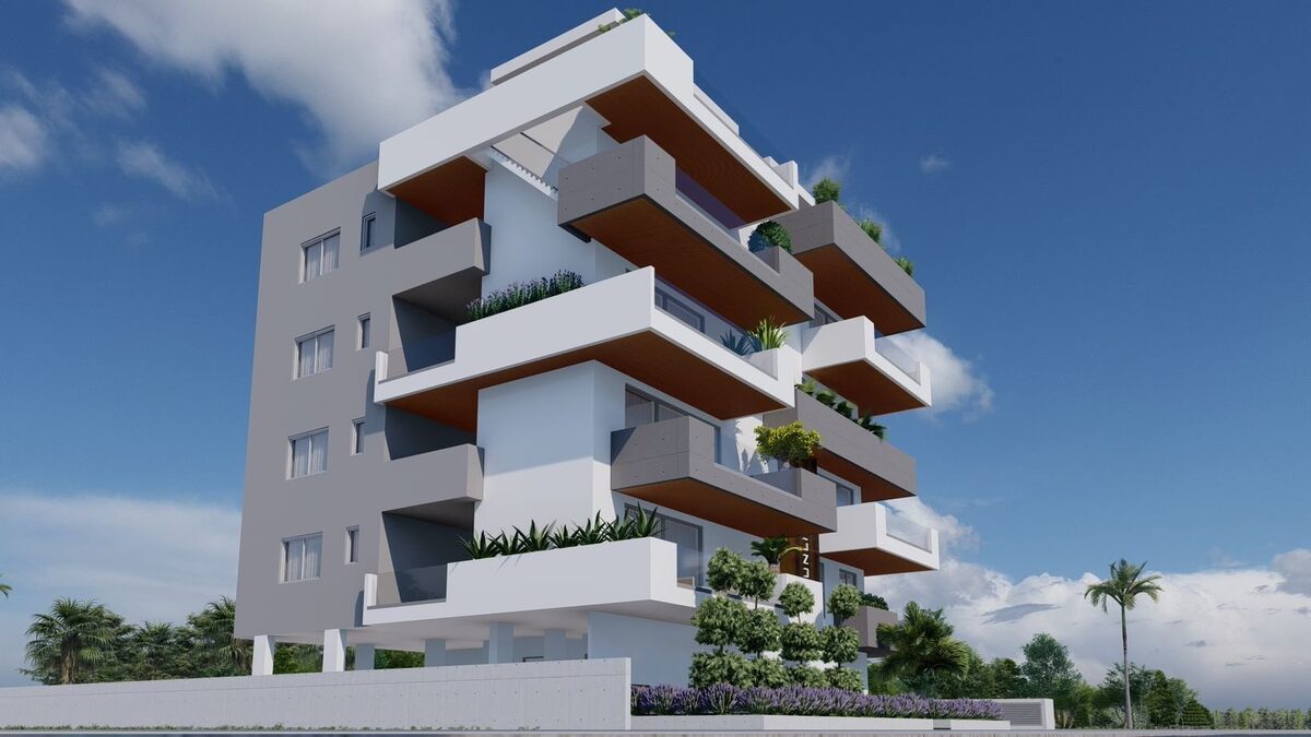 Apartment with 2 bedrooms, 79.00m² in finikoudes, Cyprus [ID: 0602-2677]
