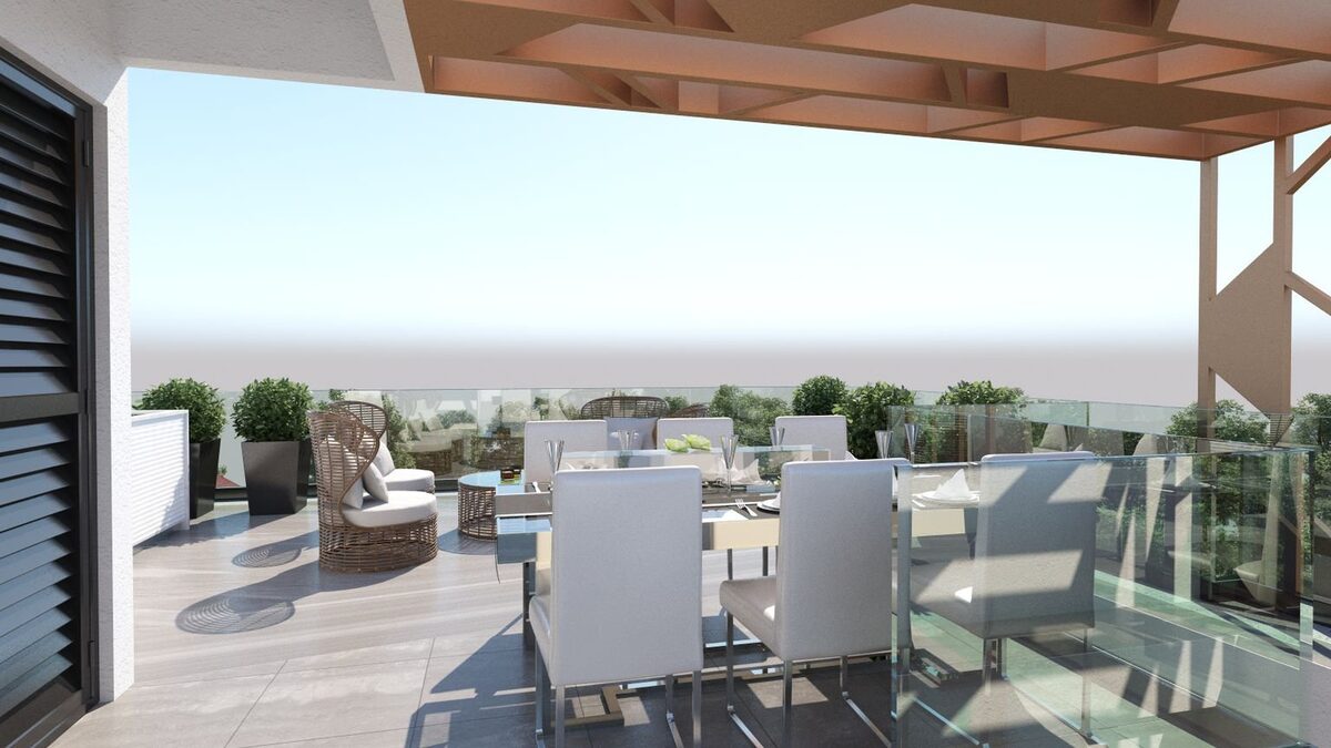 Penthouse z 2 sypialniami, 80.00m² w finikoudes, Cypr [ID: 0602-2679]