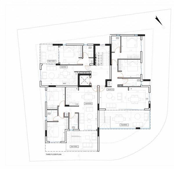 Пентхаус в aradippou, Кіпр, 80.00м² - зображення 4