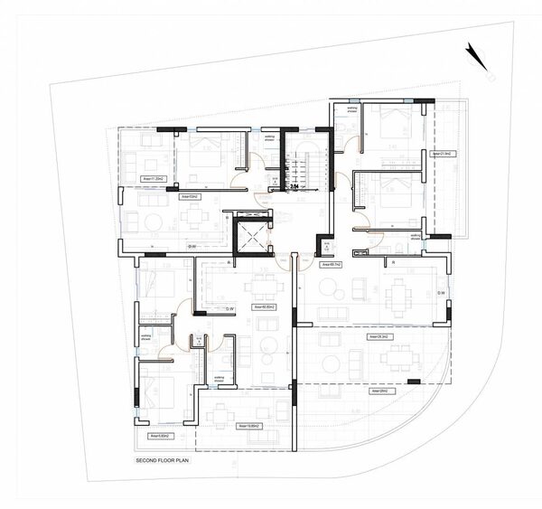 Пентхаус в aradippou, Кіпр, 80.00м² - зображення 2