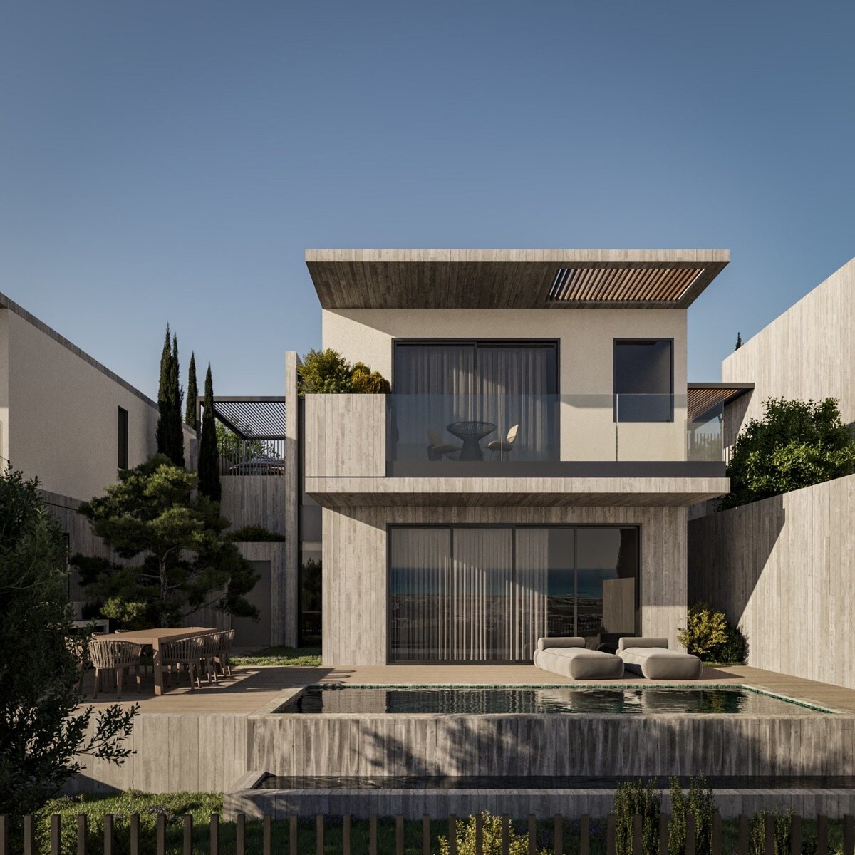 houses з 3 спальнями, 210.00м² в chlorakas, Кіпр [ID: 0602-2935]