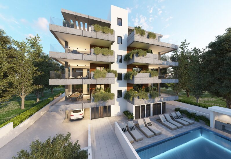 Квартира с 2 спальнями, 86.00м² в empa, Кипр [ID: 0602-3007]