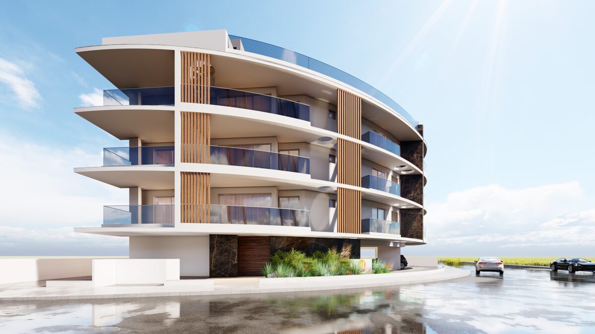 Penthouse with 2 bedrooms, 81.00m² in livadia, Cyprus [ID: 0602-3049]