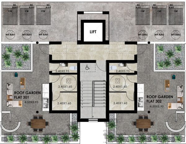 Пентхаус в livadia, Кіпр, 78.00м² - зображення 15