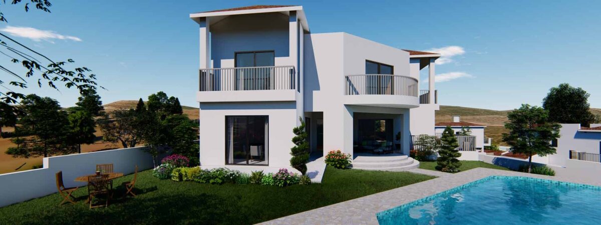 houses з 3 спальнями в neo-chorio, Кіпр [ID: 0602-3208]