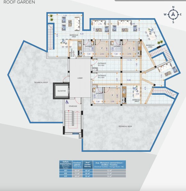 Пентхаус в skala, Кипр, 82.00м² - изображение 6