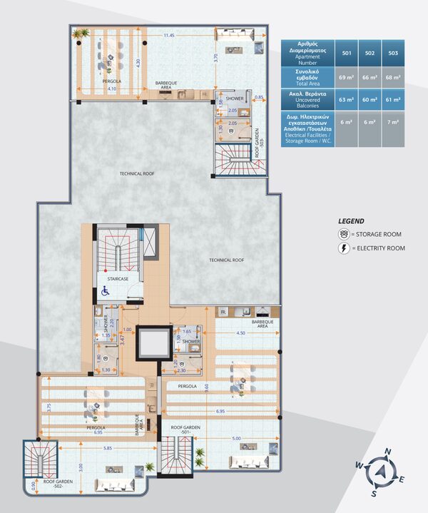 Пентхаус в makenzy, Кіпр, 80.00м² - зображення 9