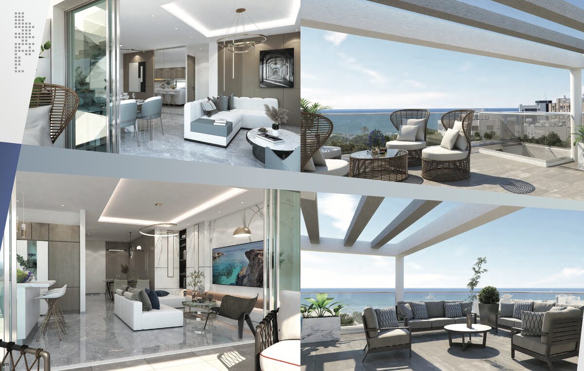 Пентхаус с 3 спальнями, 80.00м² в makenzy, Кипр [ID: 0602-3255]