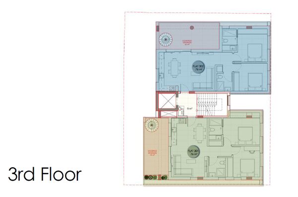 Apartament w agia-fyla, Cypr, 76.00m² - obraz 5