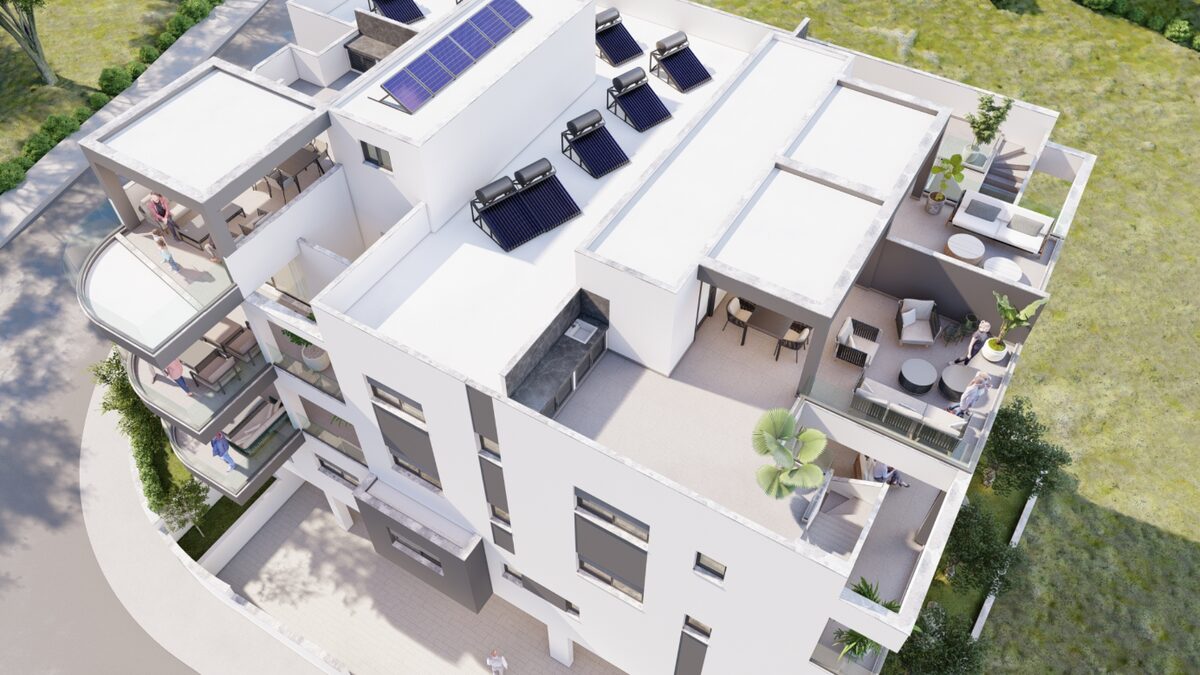 Apartament z 2 sypialniami, 86.00m² w mesa-geitonia, Cypr [ID: 0602-3429]