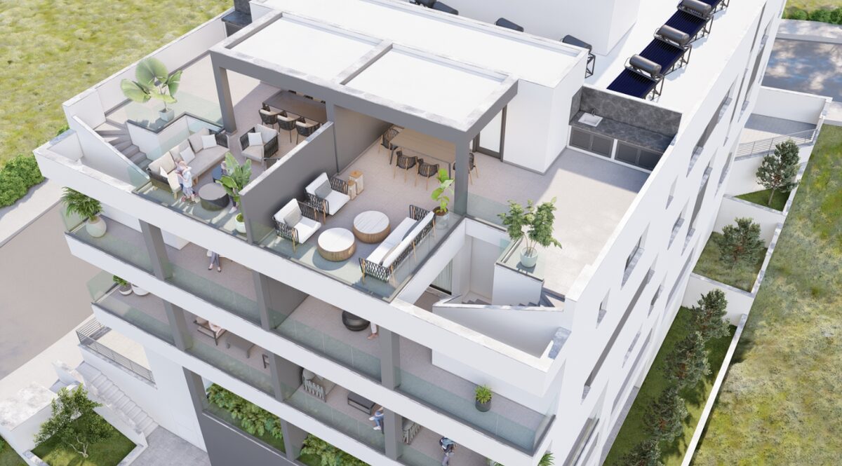 Penthouse z 2 sypialniami, 86.00m² w mesa-geitonia, Cypr [ID: 0602-3431]