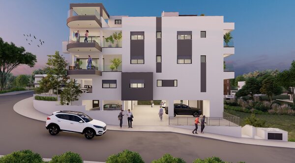 2 Bedroom Penthouse in Mesa Geitonia, Limassol