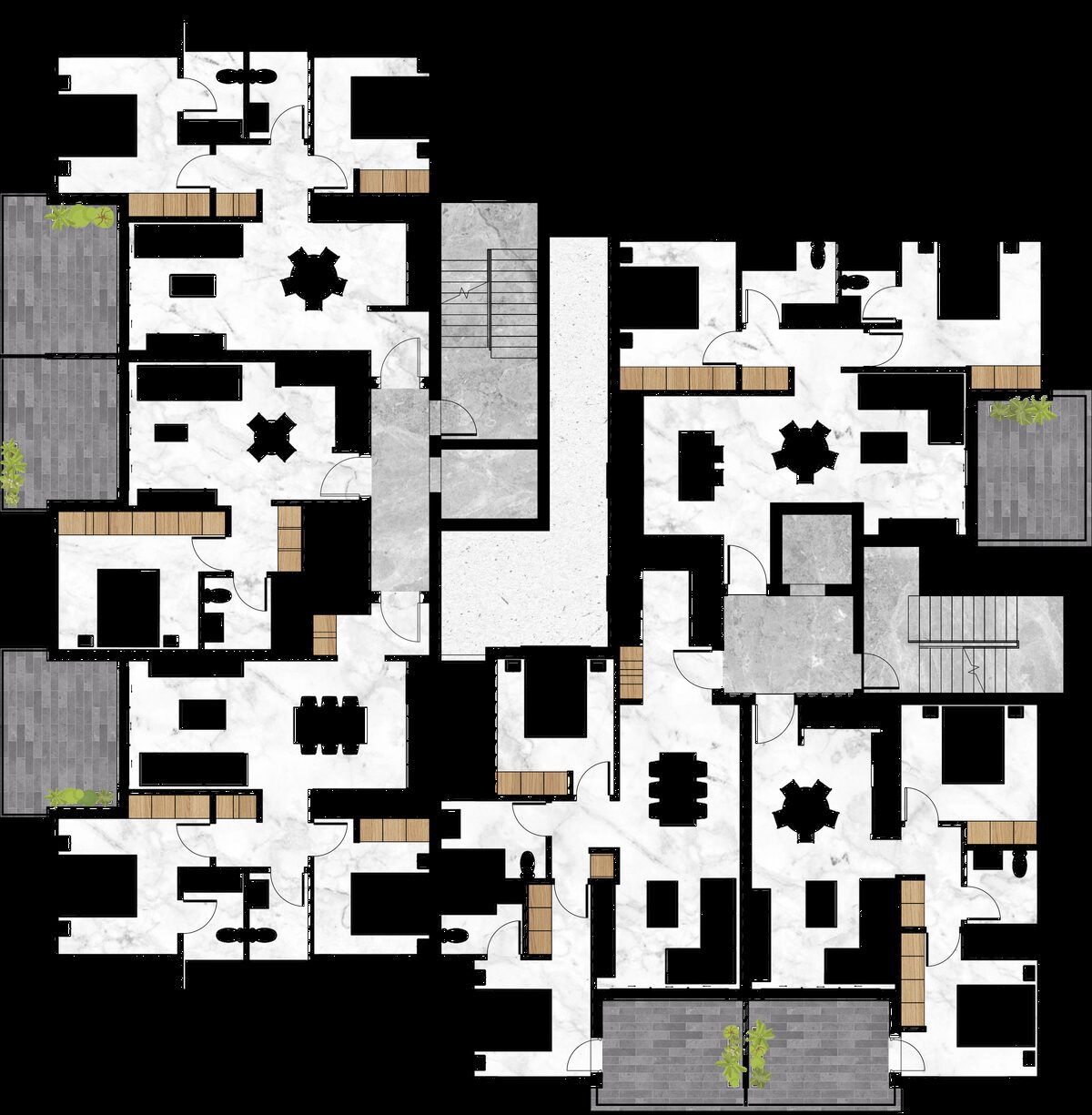 Пентхаус з 3 спальнями, 130.00м² в aradippou, Кіпр [ID: 0602-3763]
