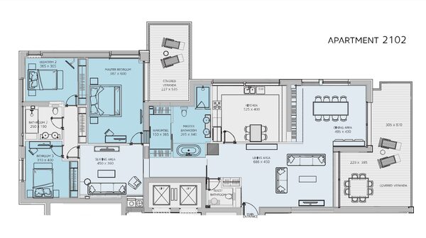 Квартира в neapolis, Кіпр, 223.00м² - зображення 6