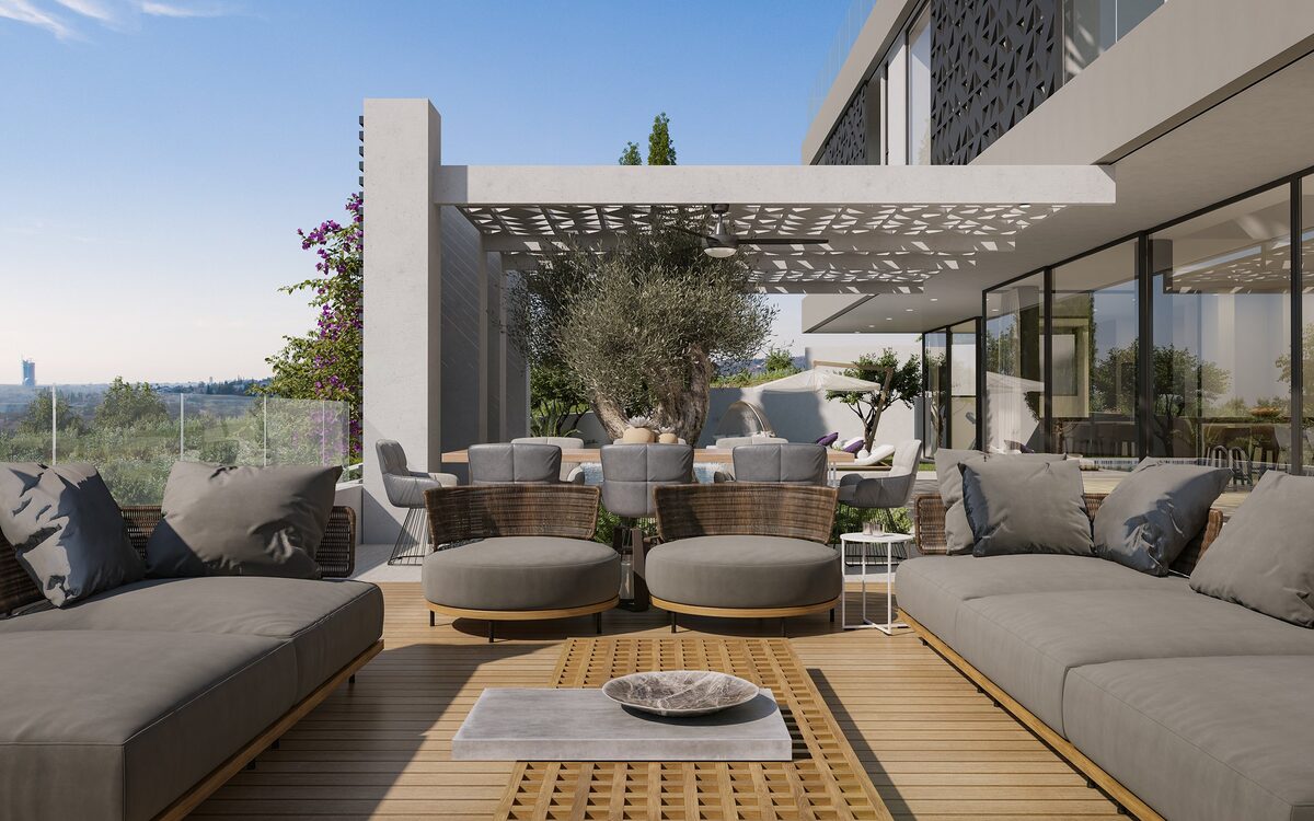 houses z 4 sypialniami, 550.00m² w agios-tychon, Cypr [ID: 0602-3860]