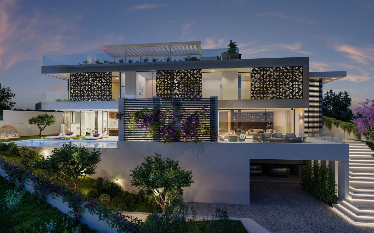 houses z 4 sypialniami, 550.00m² w agios-tychon, Cypr [ID: 0602-3860]