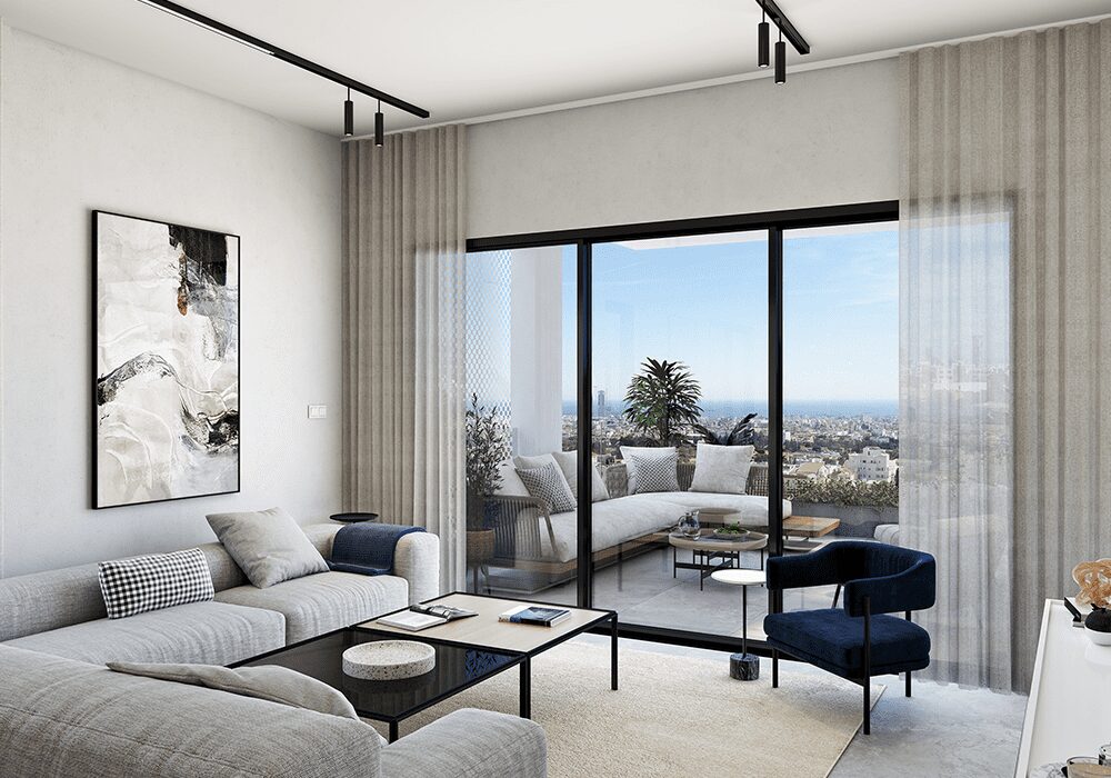 Apartment with 2 bedrooms, 110.00m² in mesa-geitonia, Cyprus [ID: 0602-3955]