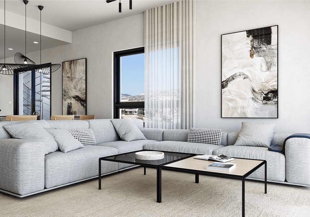 Apartment with 2 bedrooms, 110.00m² in mesa-geitonia, Cyprus [ID: 0602-3955]