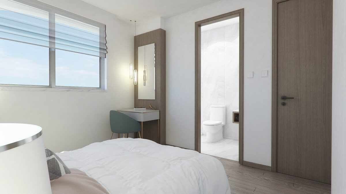 Apartament z 2 sypialniami, 85.00m² w makenzy, Cypr [ID: 0602-3963]